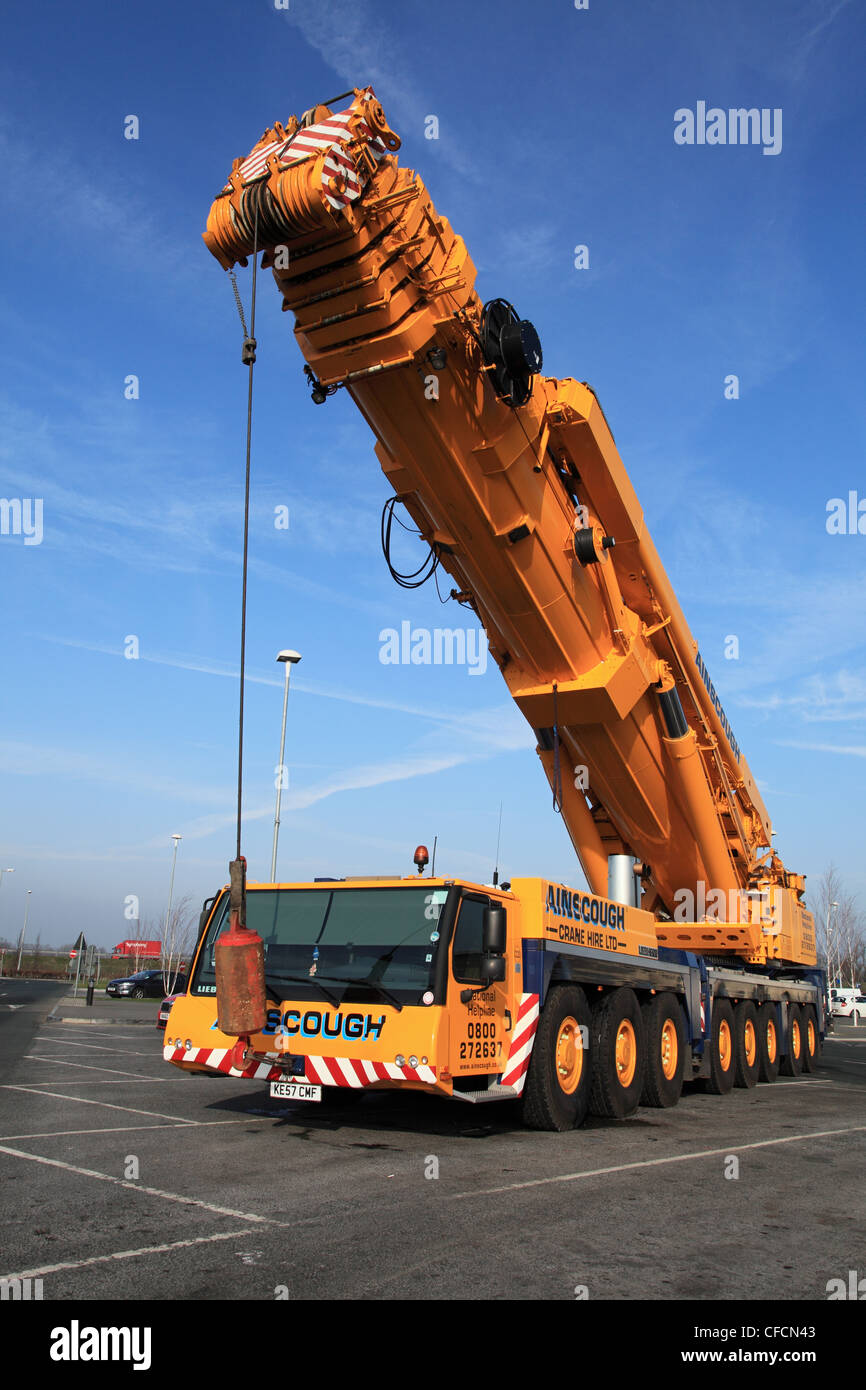 Ainscough Liebherr LTM 1500-8.1 500 tonne grue mobile CC23 Banque D'Images