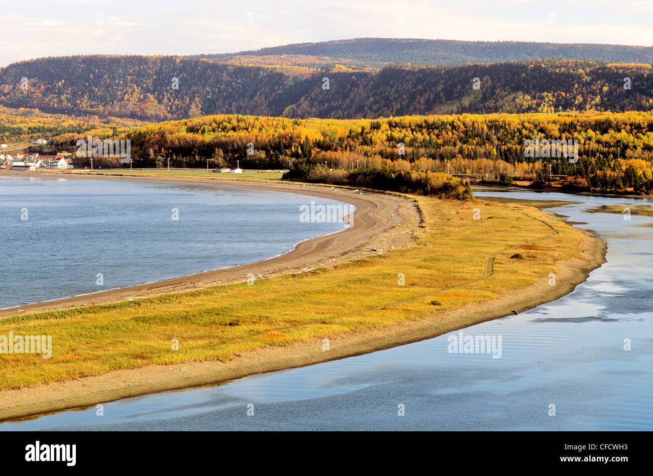 Rivière-la-Madeleine, Québec, Canada Banque D'Images