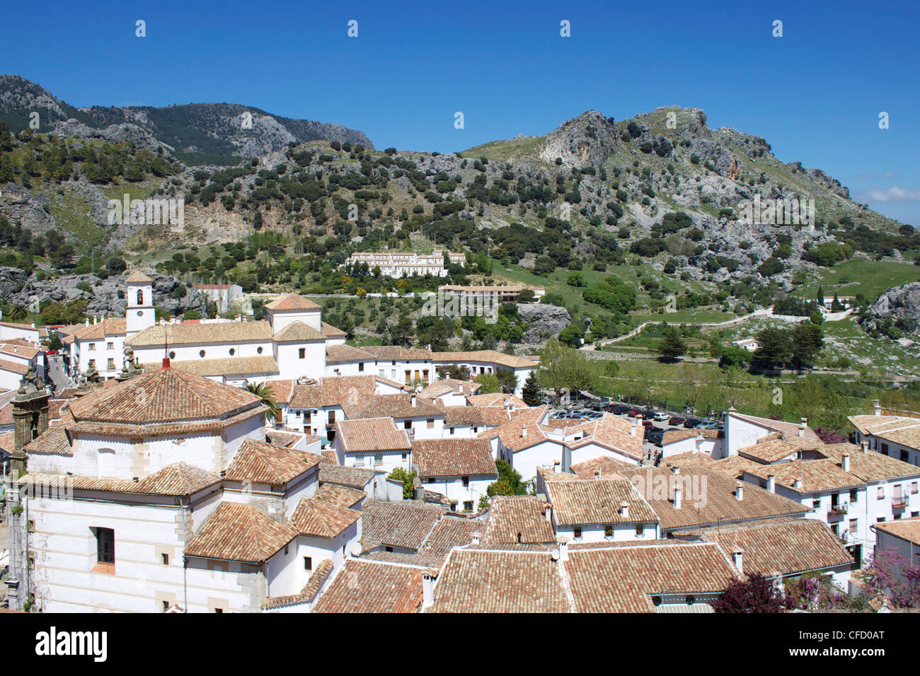 Grazalema, Ronda, Province de Malaga, Andalousie, Espagne, Europe Banque D'Images