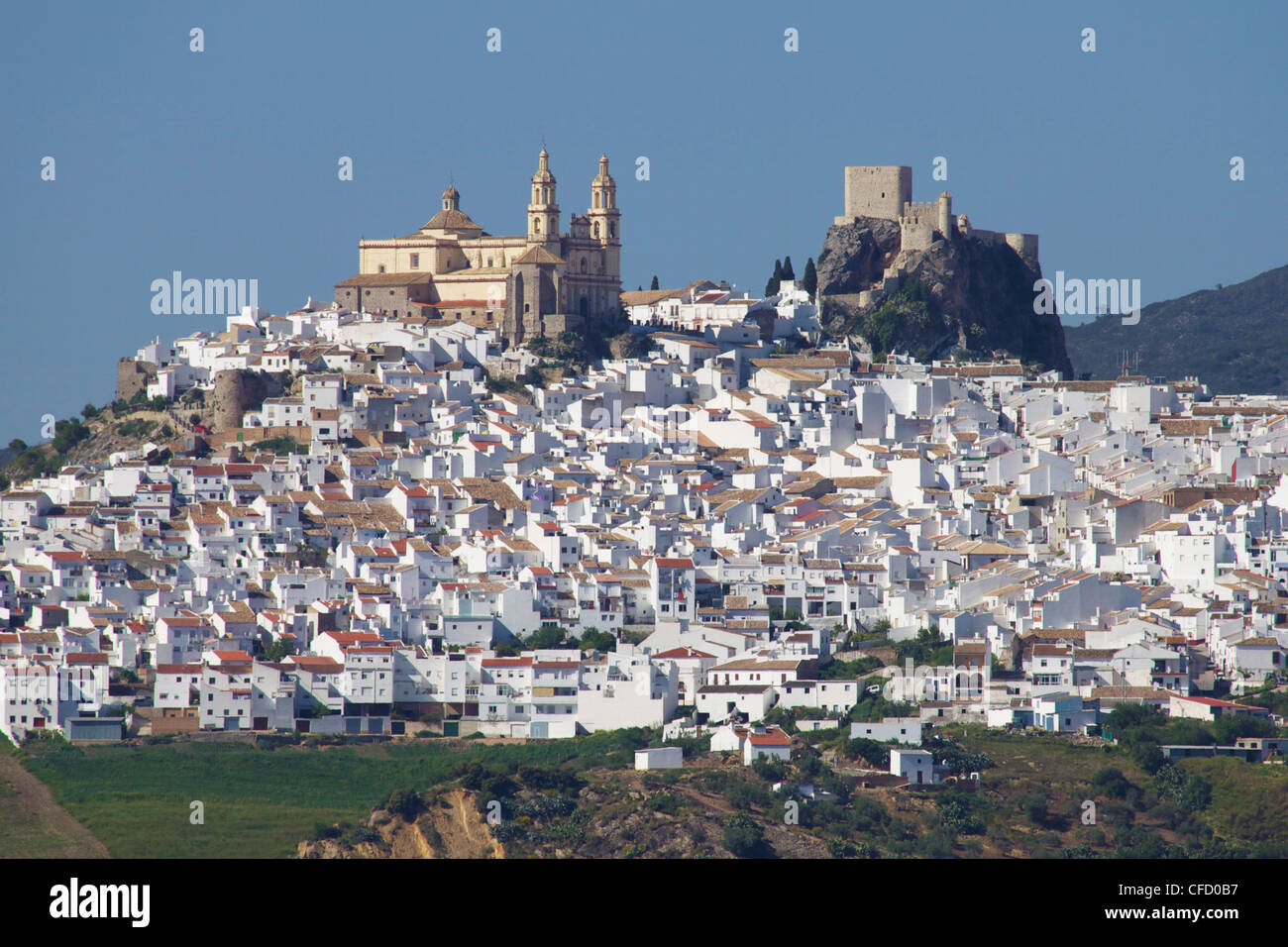 Olvera, Andalousie, Espagne, Europe Banque D'Images