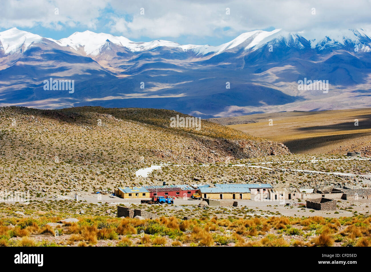 Différends dans l'Altiplano, Bolivie, Amérique du Sud Banque D'Images