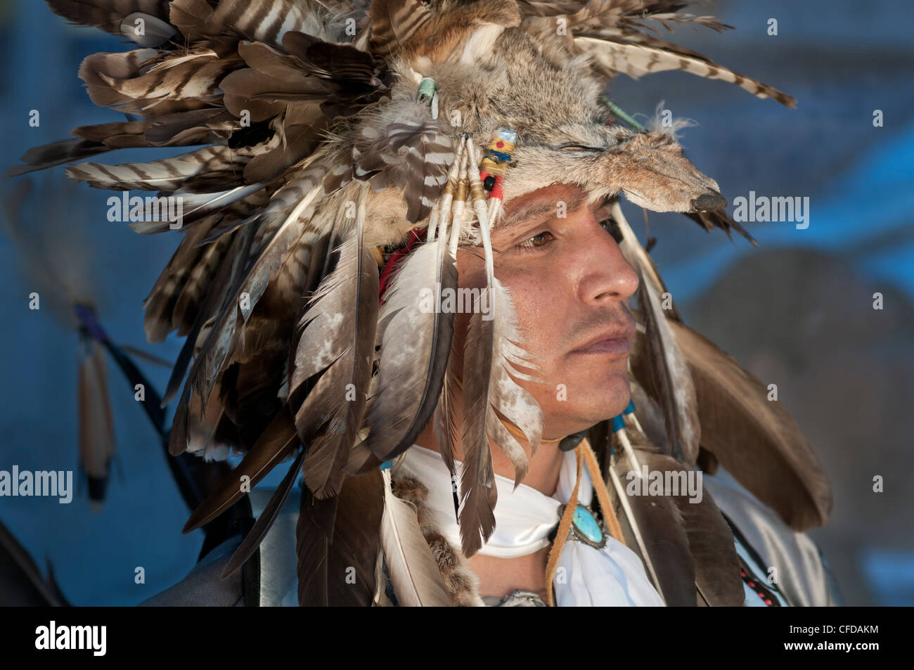 Vernon Suppah, Warm Springs Pow Wow, Oregon, USA Banque D'Images