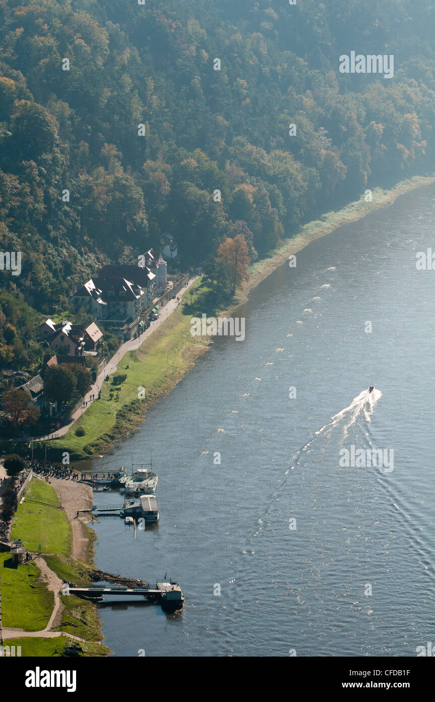 Saxon-Switzerland National Park, Saxe, Allemagne, Europe Banque D'Images