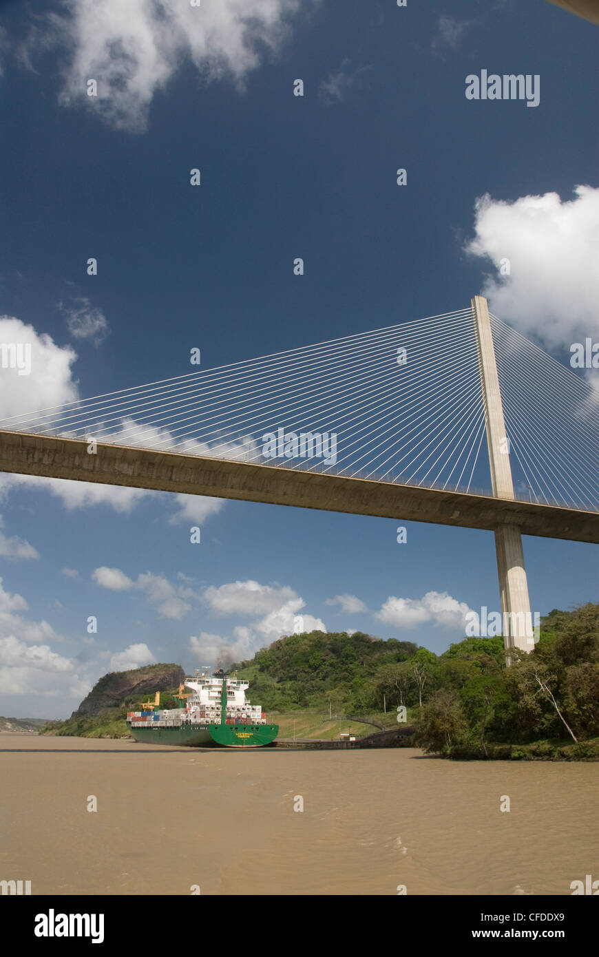 New Millennium Bridge, Canal de Panama, Panama, Amérique Centrale Banque D'Images