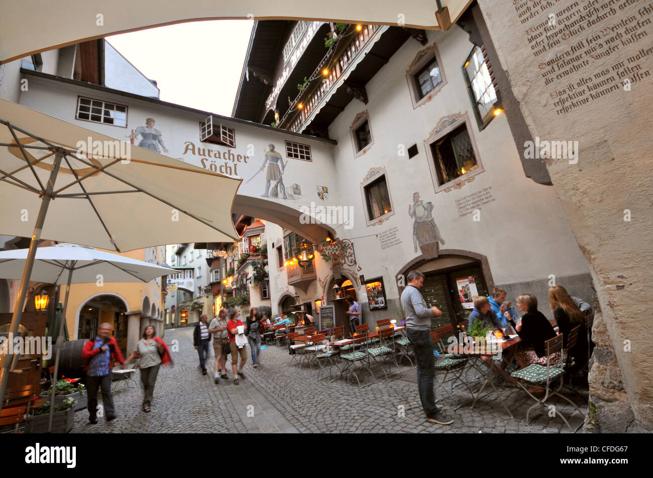 Auracher Loechl à Kufstein, vallée de l'Inn, Tyrol, Autriche, Europe Banque D'Images