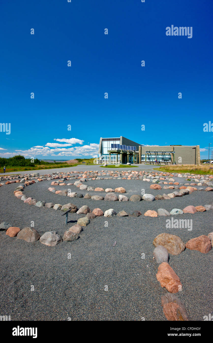 Joggins Fossil Centre, : l'UNESCO Site du patrimoine naturel mondial, Joggins, Nova Scotia, Canada Banque D'Images
