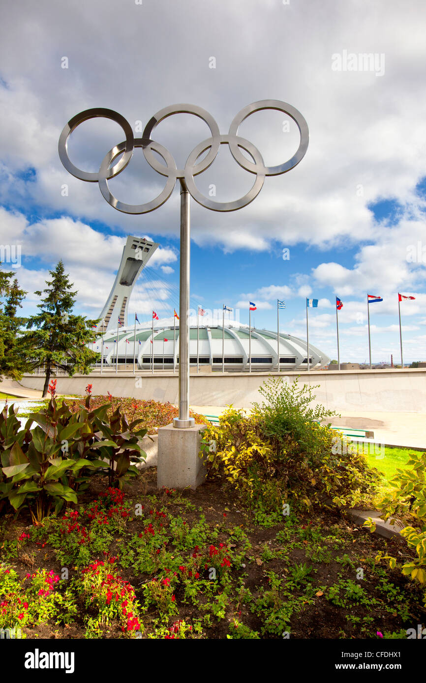 Stade olympique, Montréal, Québec, Canada Banque D'Images