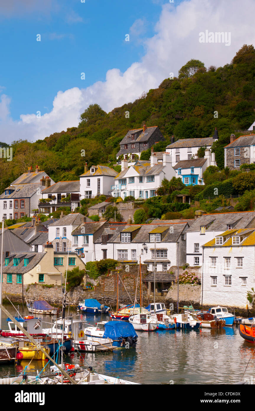 Cornwall, Polperro, Angleterre, Royaume-Uni, Europe Banque D'Images Cornwall, Polperro, Angleterre, Royaume-Uni, Europe Banque D'Images