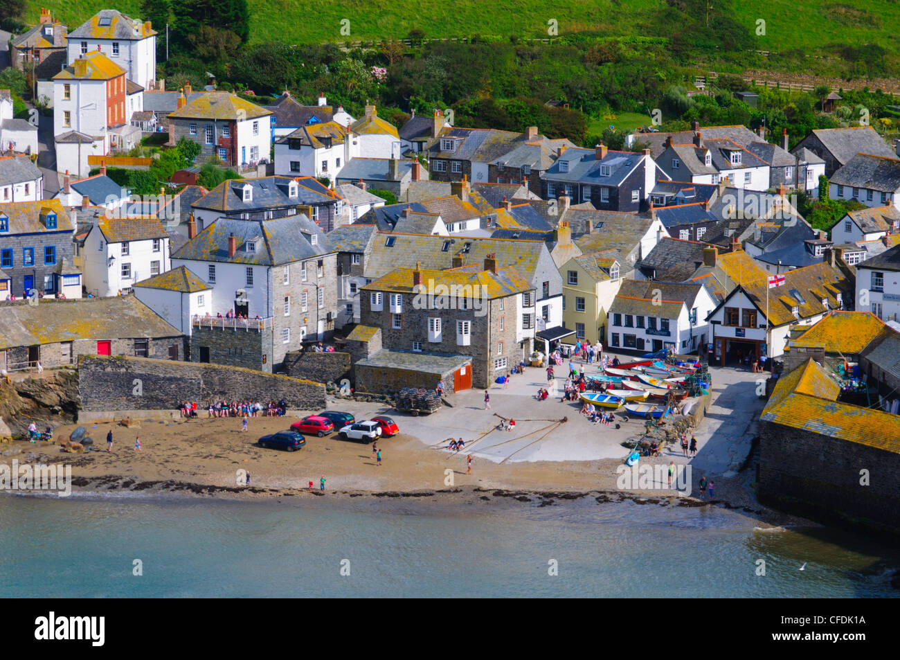 Port Isaac, Cornwall, Angleterre, Royaume-Uni, Europe Banque D'Images Port Isaac, Cornwall, Angleterre, Royaume-Uni, Europe Banque D'Images