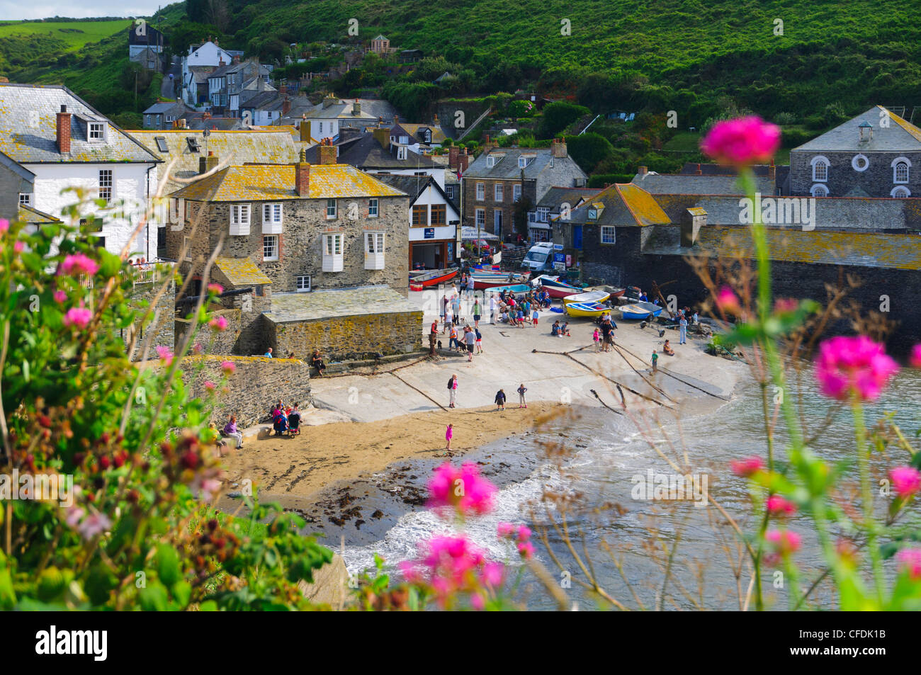Port Isaac, Cornwall, Angleterre, Royaume-Uni, Europe Banque D'Images Port Isaac, Cornwall, Angleterre, Royaume-Uni, Europe Banque D'Images