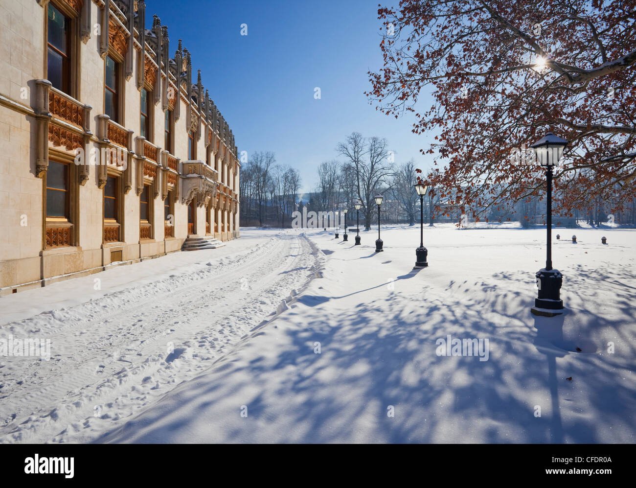 Hotel Schloss Hernstein Séminaire en hiver, Basse Autriche, Autriche Banque D'Images