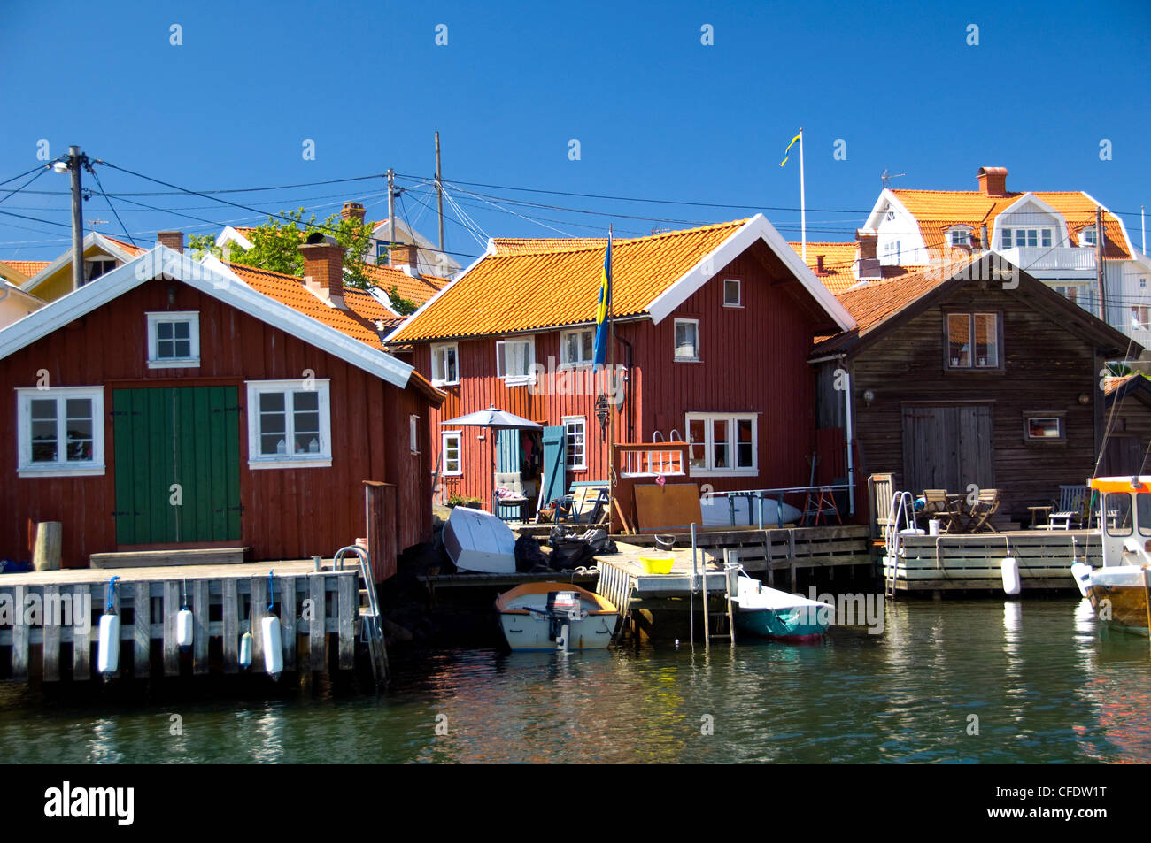 L'île d'Orust, West Sweden, Scandinavie, Europe Banque D'Images