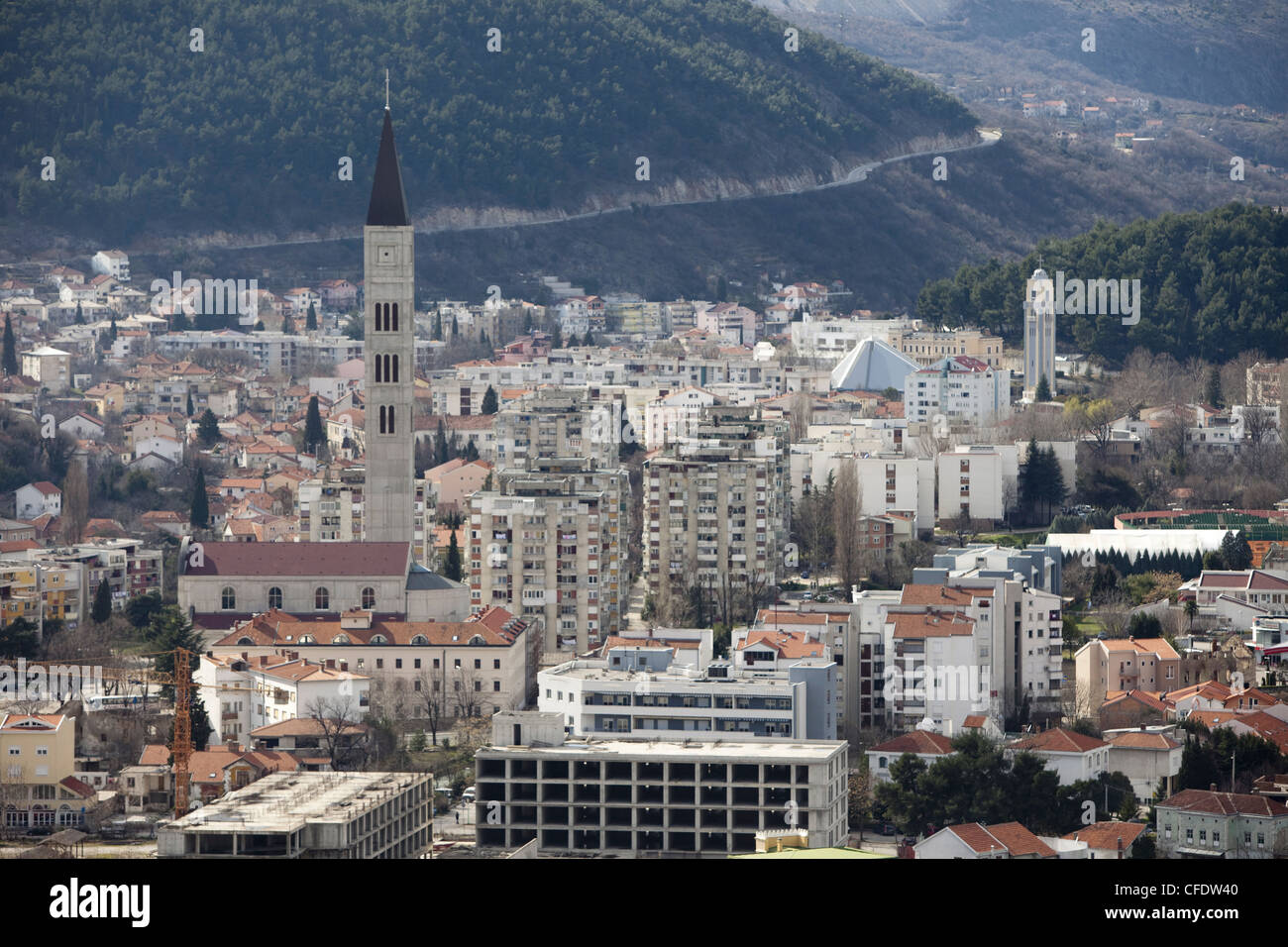 Mostar, Bosnie-Herzégovine, Bosnie-Herzégovine, de l'Europe Banque D'Images