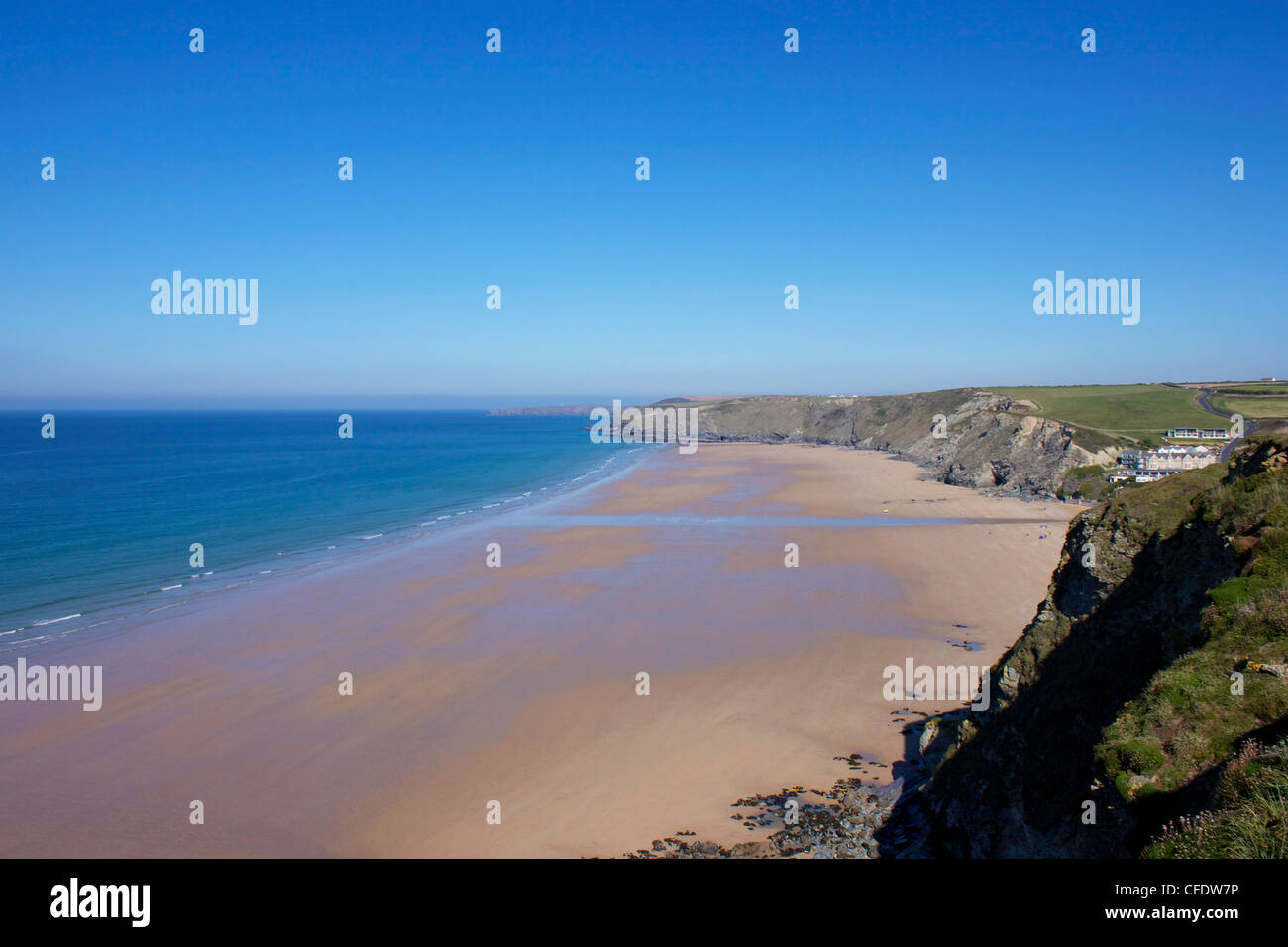 Baie de Watergate, Newquay, Cornwall, Angleterre, Royaume-Uni, Europe Banque D'Images