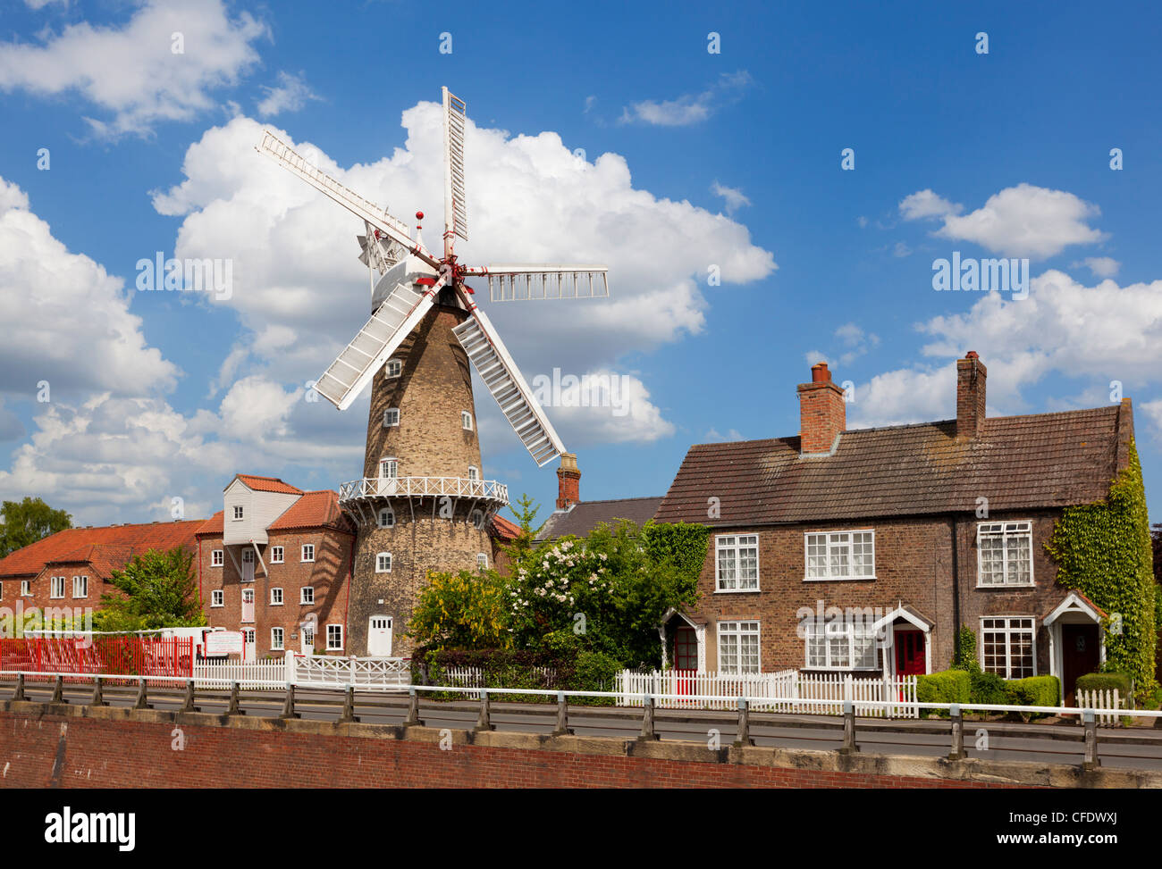 Le Maud Foster Moulin, Skirbeck, Boston, Lincolnshire, Angleterre, RU Banque D'Images