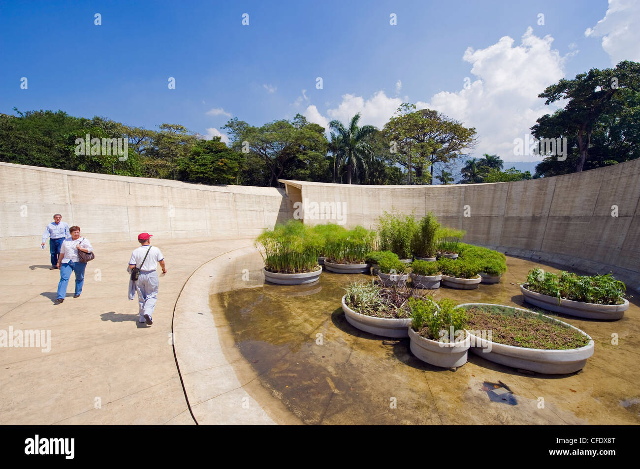 JardÔaeín Botanico Joaquin Antonio Uribe, jardins botaniques, Medellin, Colombie, Amérique du Sud Banque D'Images