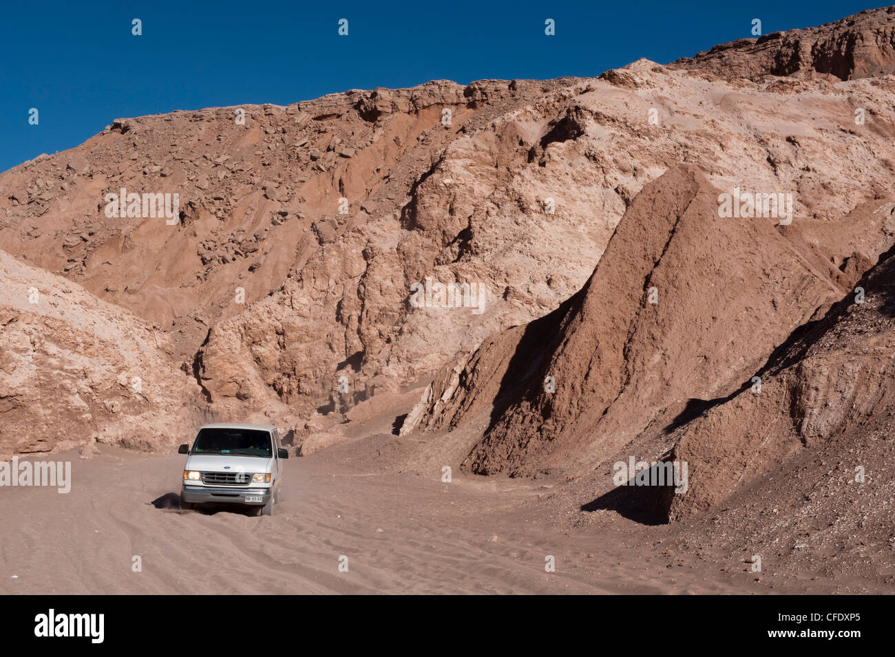 Valle de la Luna (vallée de la lune), Désert d'Atacama, Chili, Amérique du Sud Banque D'Images