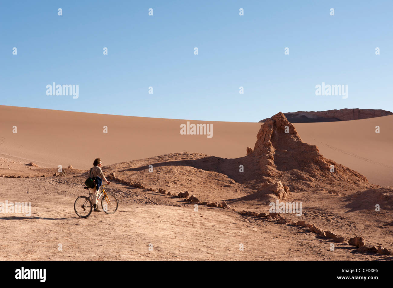 Valle de la Luna (vallée de la lune), Désert d'Atacama, Chili, Amérique du Sud Banque D'Images