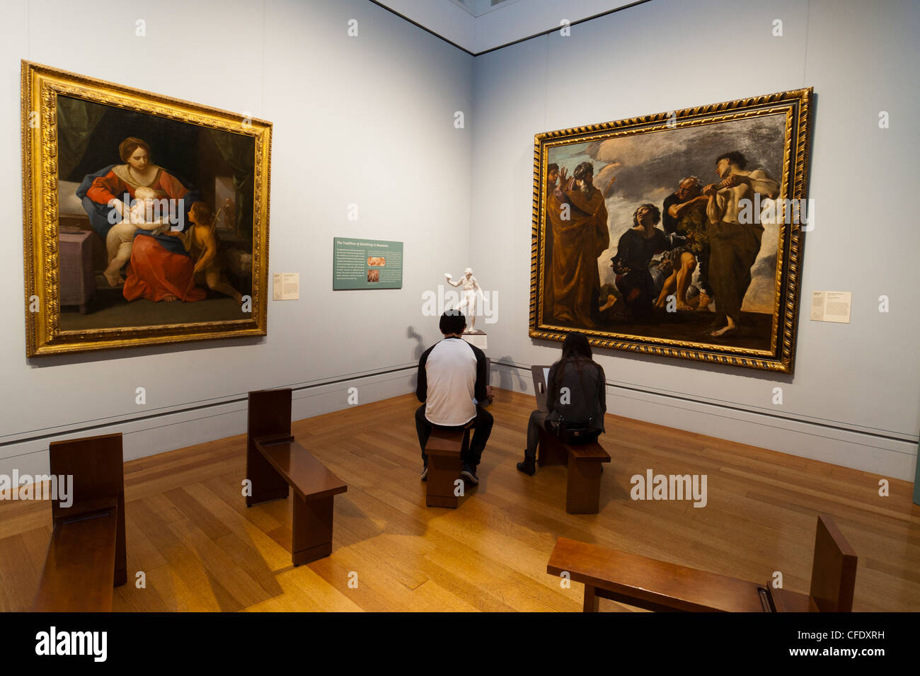 Getty Center, Los Angeles, Californie, États-Unis d'Amérique, Banque D'Images