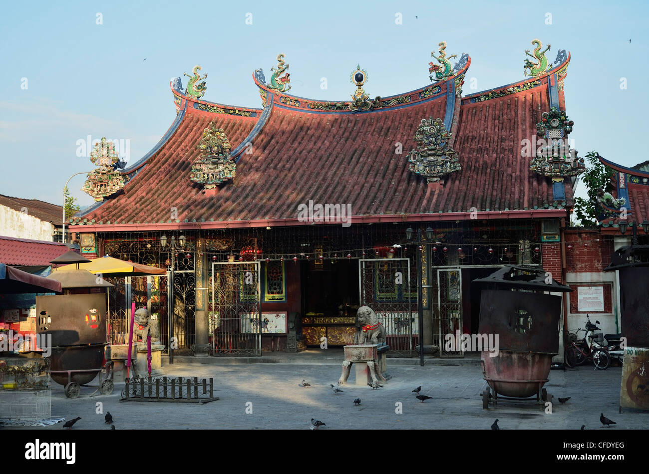 Goddess of Mercy Temple, George Town, UNESCO World Heritage Site, Penang, Malaisie, Asie du Sud, Asie Banque D'Images