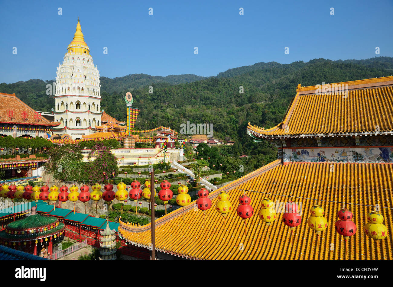 Temple de Kek Lok Si, Air Itam, Penang, Malaisie, Asie du Sud, Asie Banque D'Images