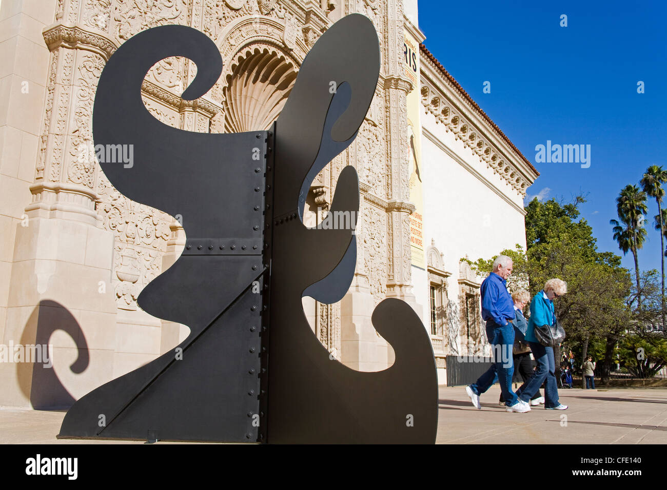 San Diego Museum of Art de Balboa Park, San Diego, Californie, États-Unis d'Amérique, Banque D'Images