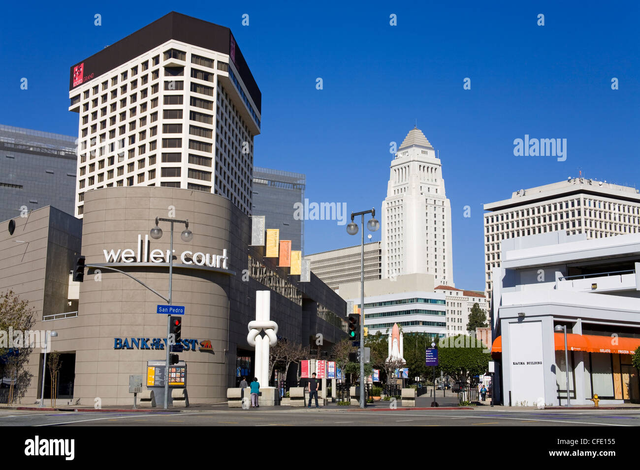 Nœud d'amitié par Shinkichi Tajiri dans Little Tokyo, Los Angeles, Californie, États-Unis d'Amérique, Banque D'Images