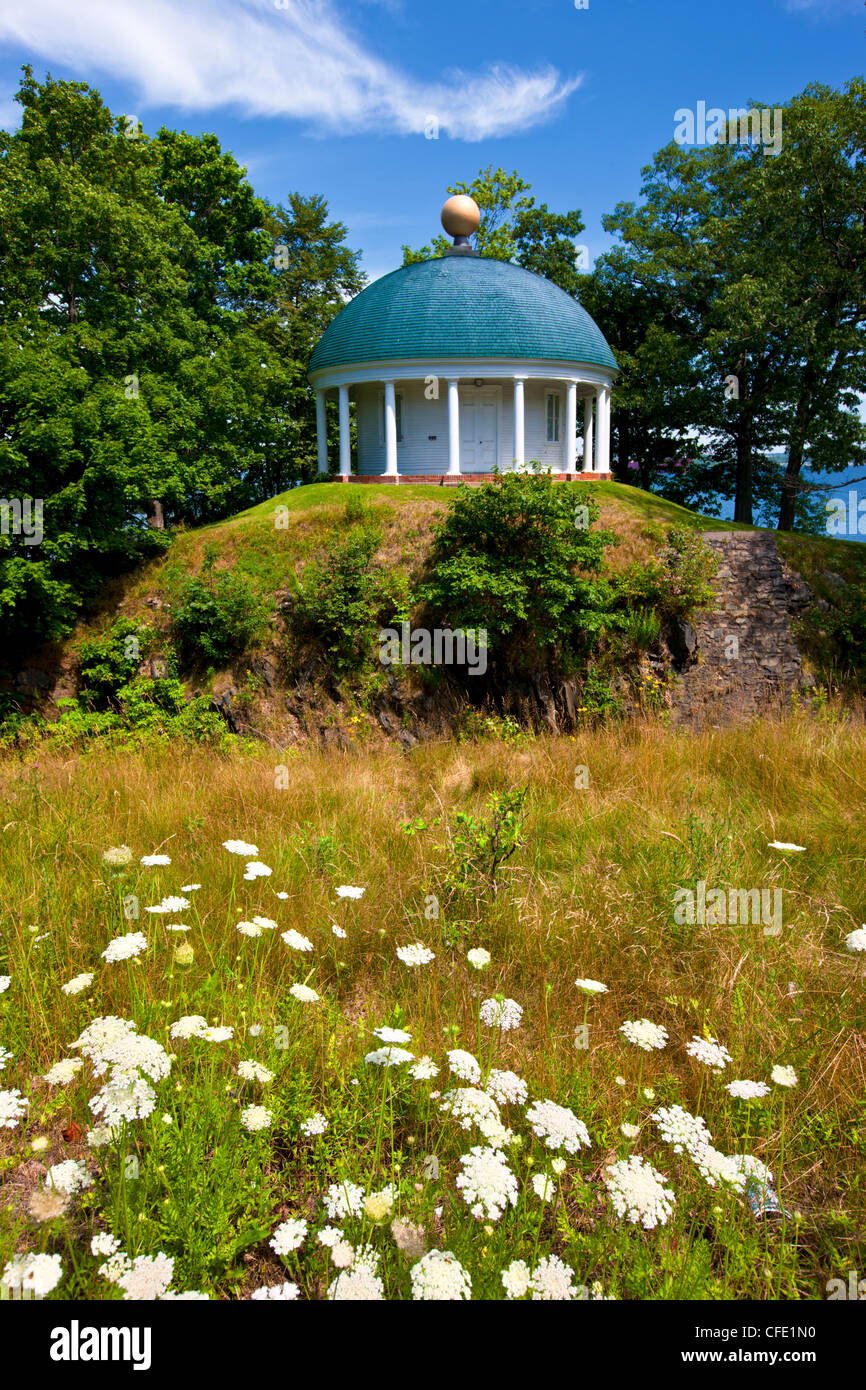 La maison ronde, Prince's Lodge, le bassin de Bedford, Nouvelle-Écosse, Canada Banque D'Images