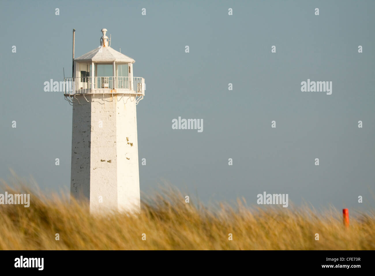 Walney Island Lighthouse Banque D'Images