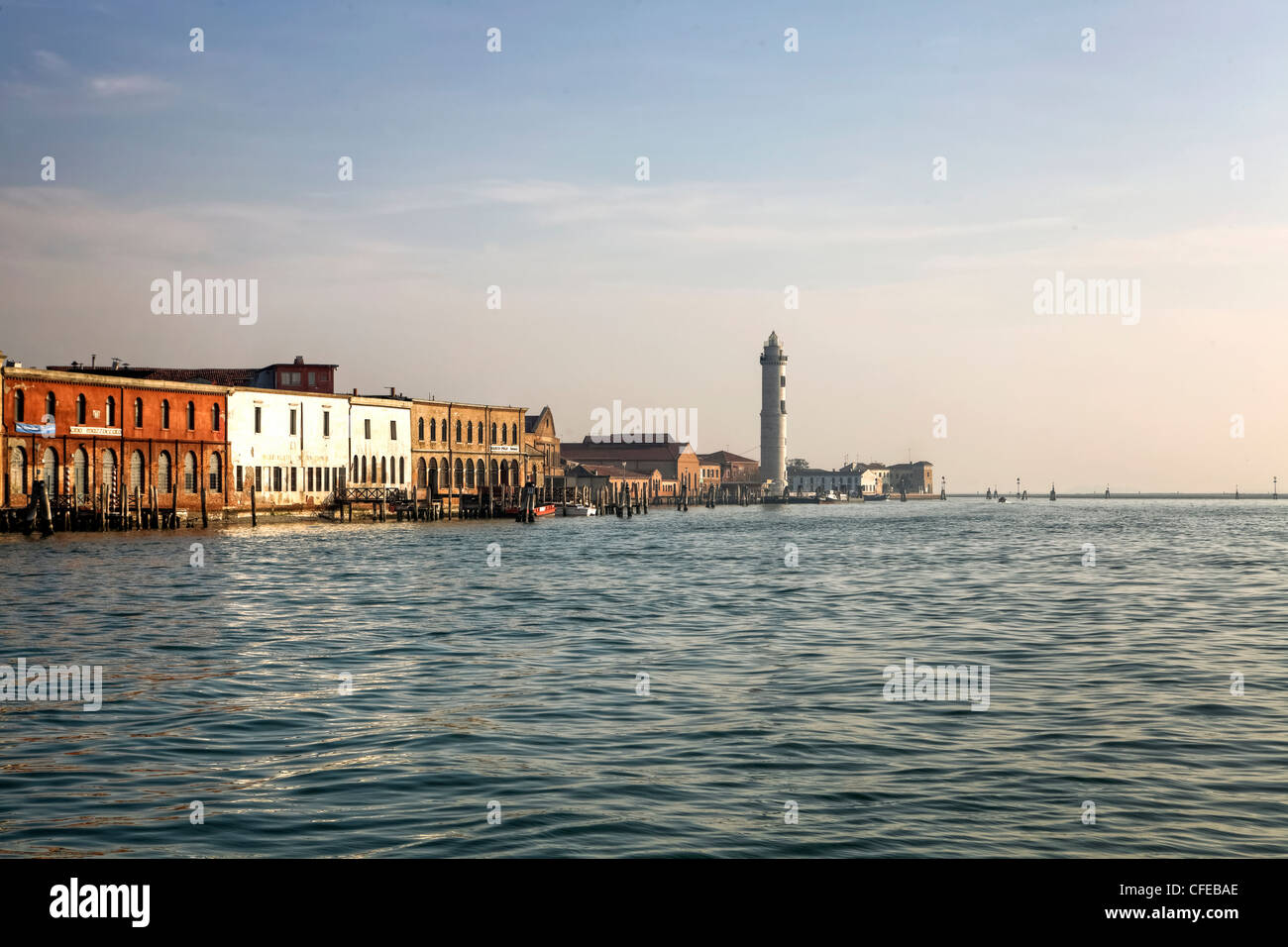 Phare, Murano, Veneto, Italie Banque D'Images