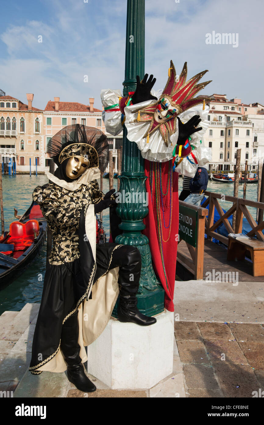 Carnaval de Venise, Italie Banque D'Images