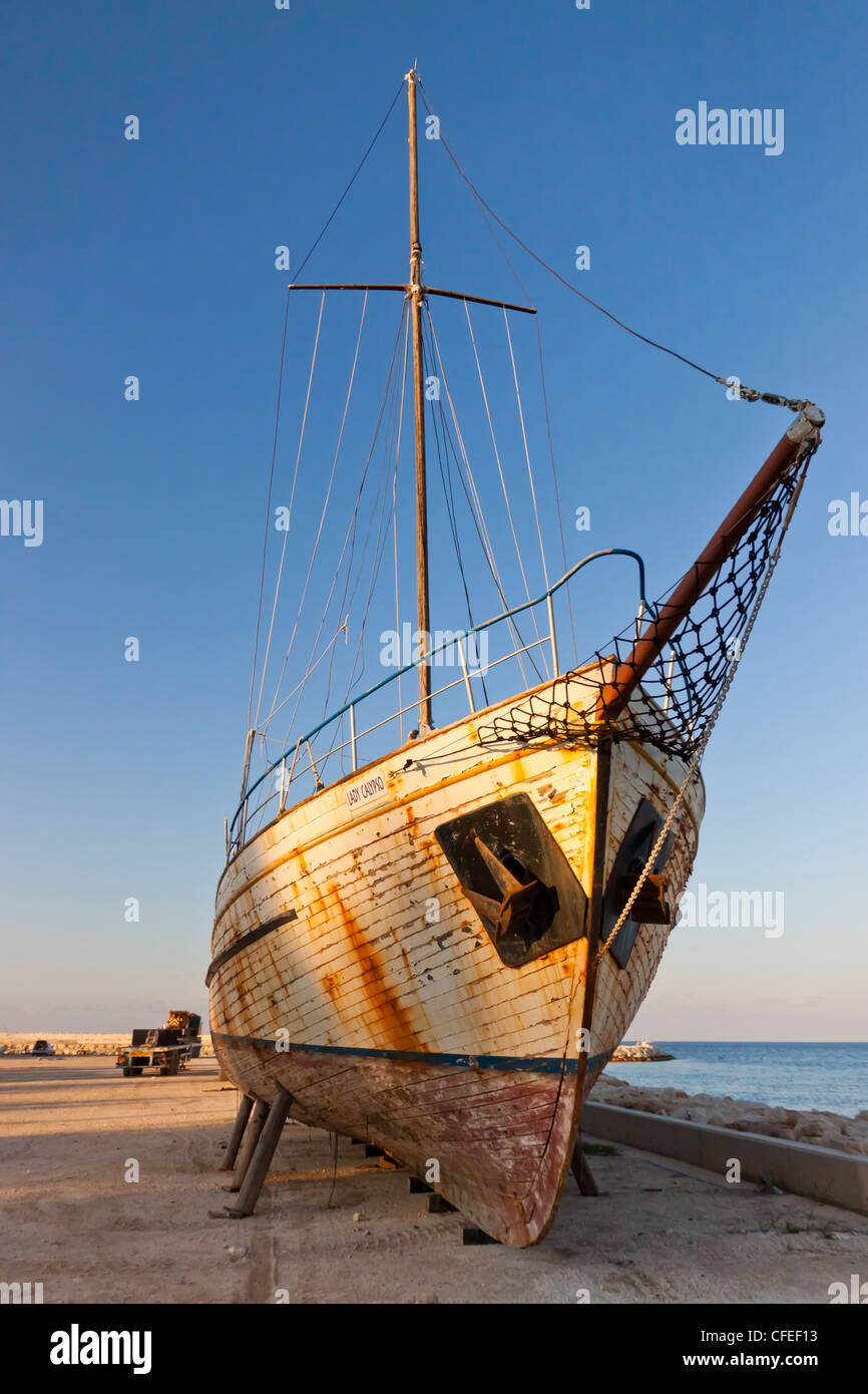 Calypso Lady old ship Banque D'Images