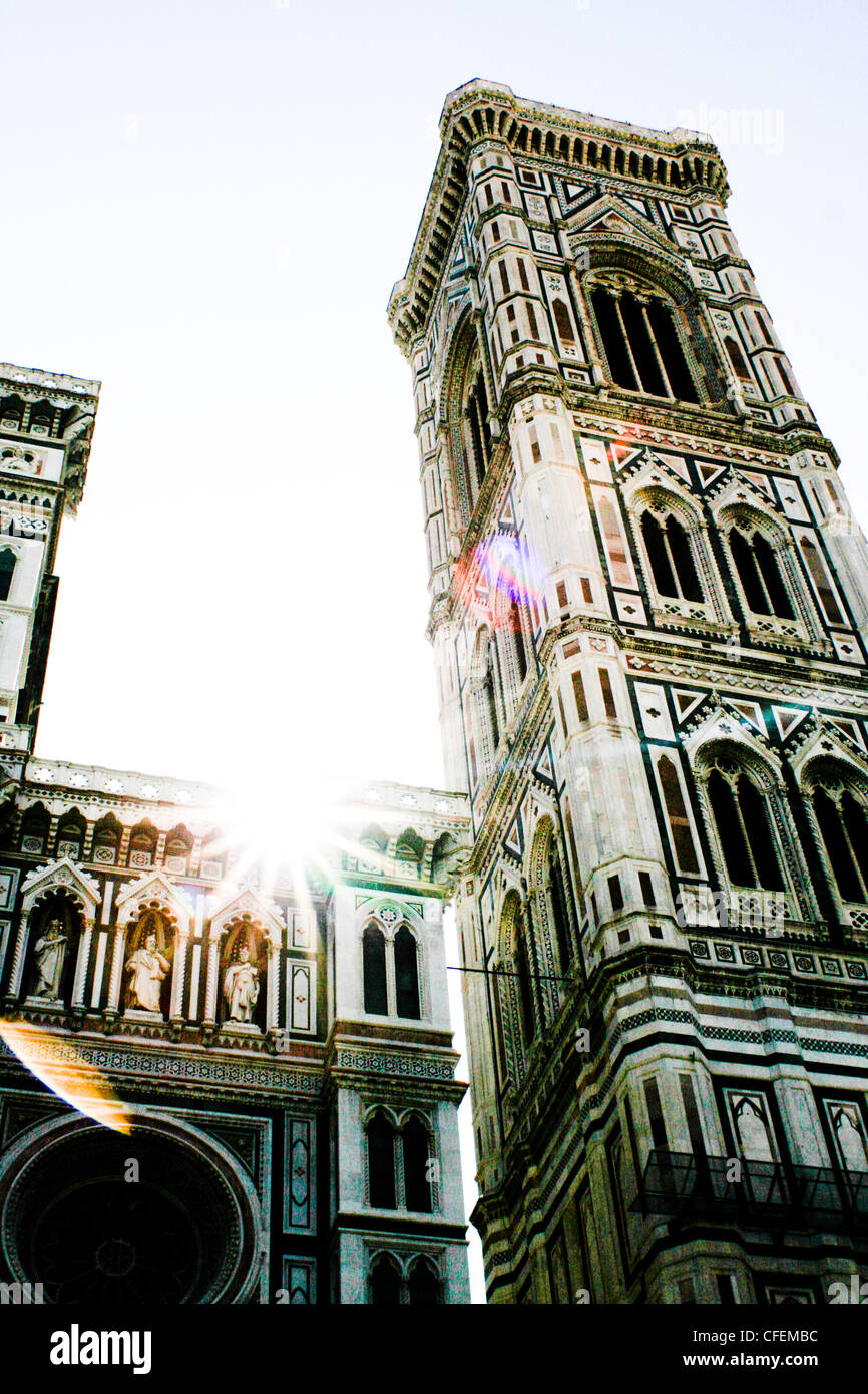 Doumo et clocher Florence Italie Banque D'Images