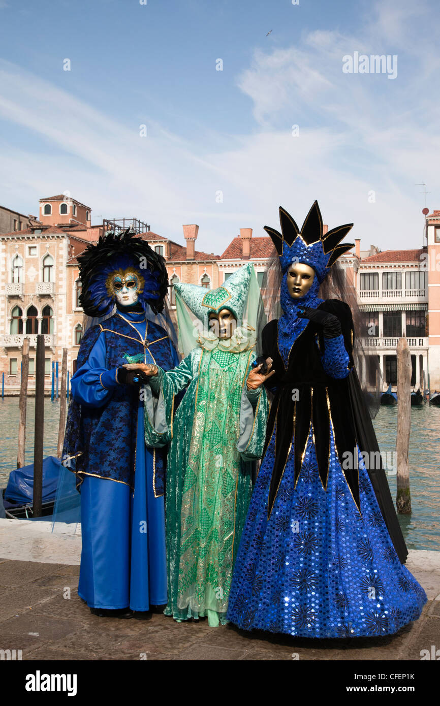 Carnaval de Venise, Italie Banque D'Images