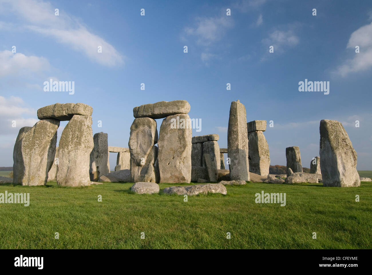 Stonehenge, UNESCO World Heritage Site, Wiltshire, Angleterre, Royaume-Uni, Europe Banque D'Images