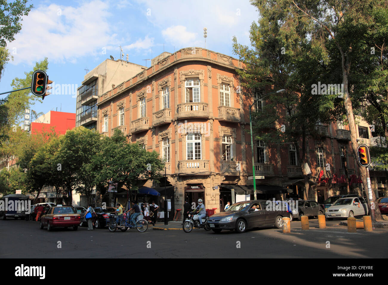 Le quartier, Colonia Roma, Mexico, Mexique, Banque D'Images