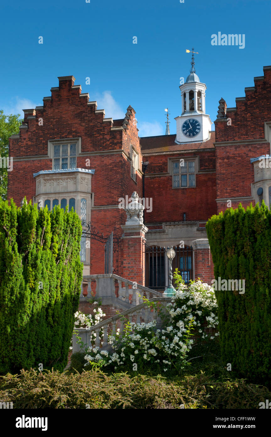 L'ancien bâtiment de l'école, l'École de Harrow, Harrow on the Hill, Middlesex, Angleterre, Royaume-Uni, Europe Banque D'Images