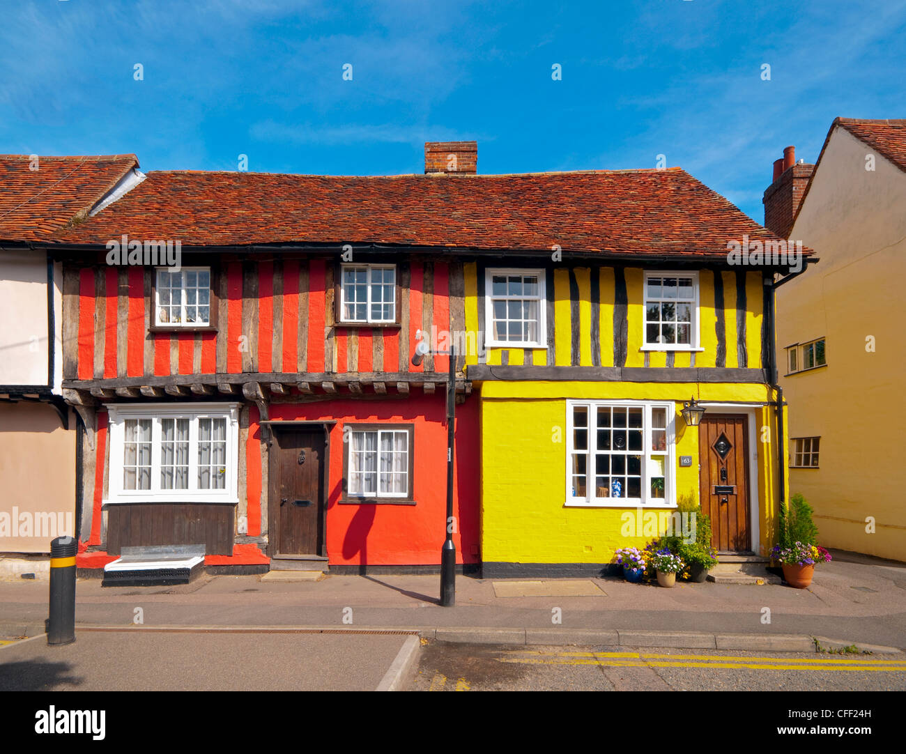 Saffron Walden, Essex, Angleterre, Royaume-Uni, Europe Banque D'Images