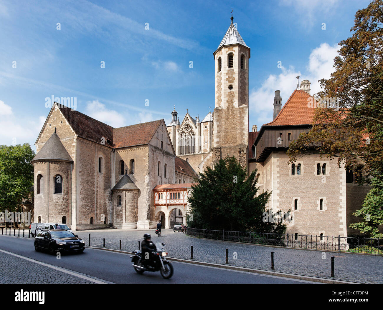 Château Dankwarderode, Cathédrale de St Blasii, Place de la Cathédrale, Braunschweig, Basse-Saxe, Allemagne Banque D'Images