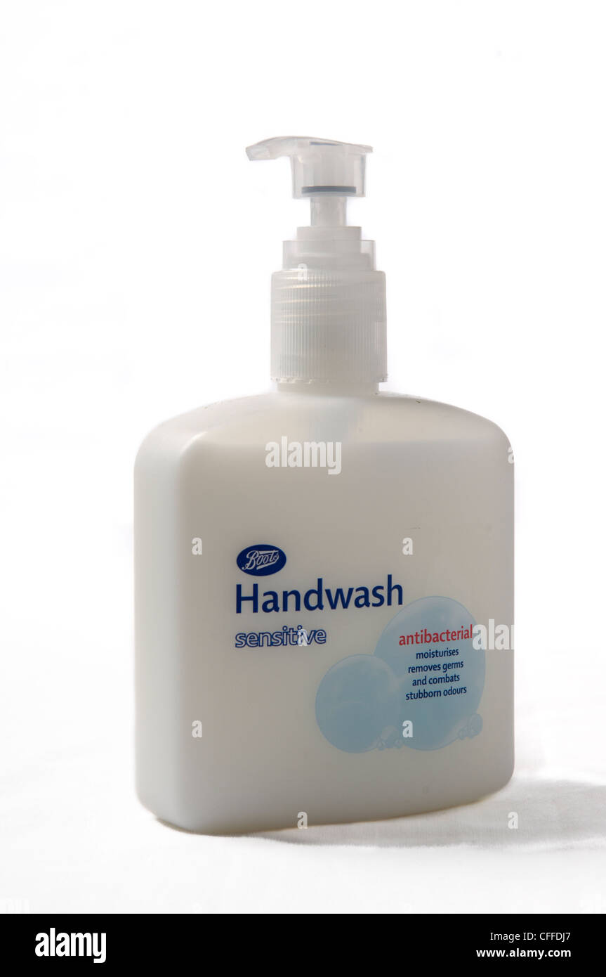 Boots propre marque antibactertial handwash Banque D'Images