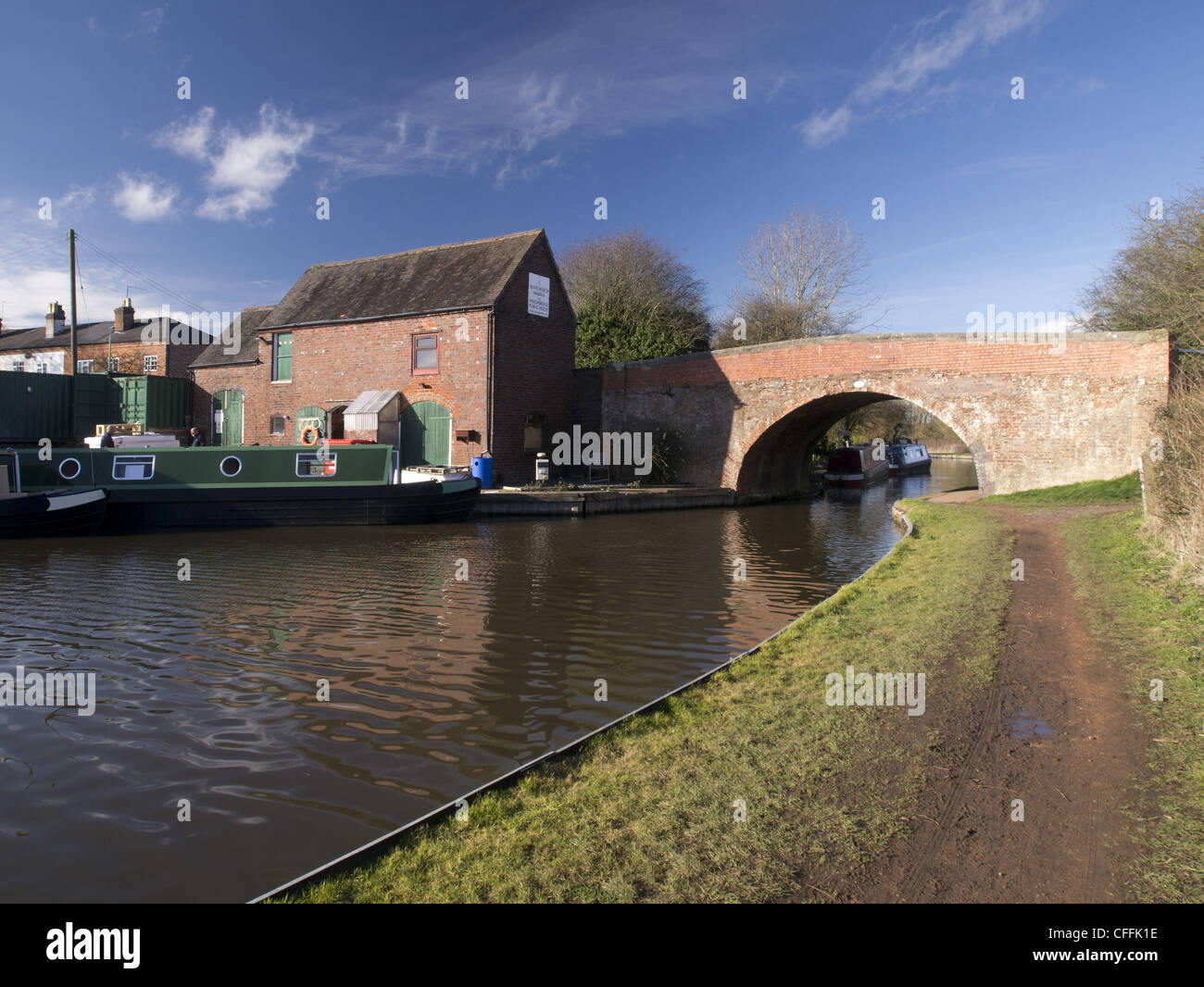 Canal de Worcester et birmingham alvechurch worcestershire Banque D'Images