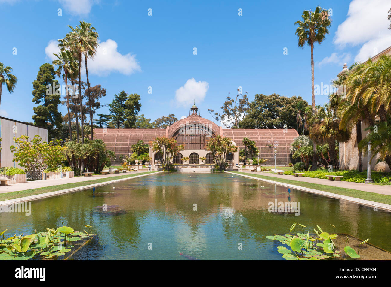 Bâtiment de botanique, San Diego Banque D'Images