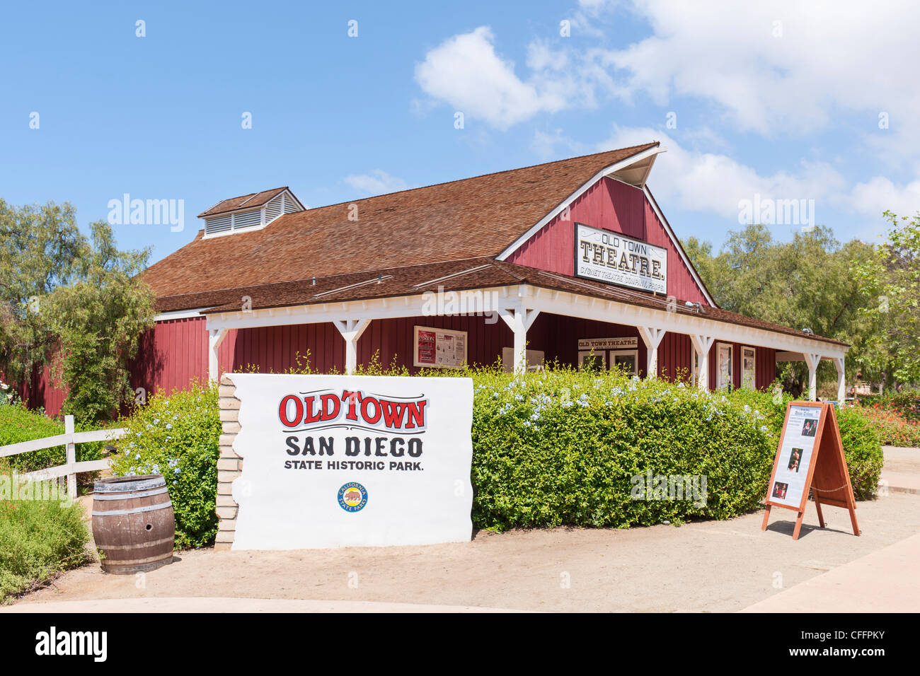 Théâtre de la vieille ville, San Diego Banque D'Images