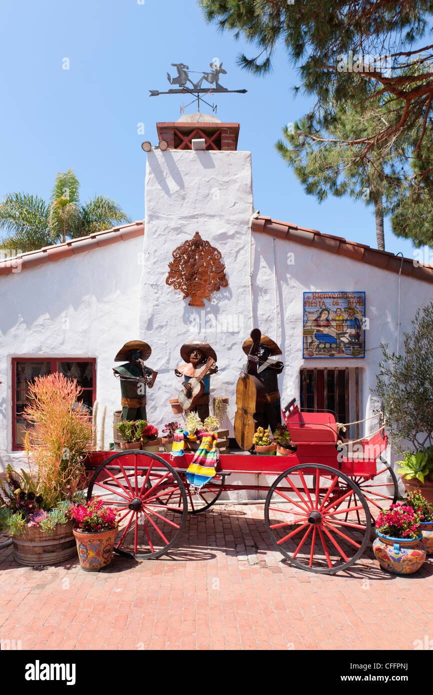 Fiesta de Reyes afficher, Old Town San Diego Banque D'Images