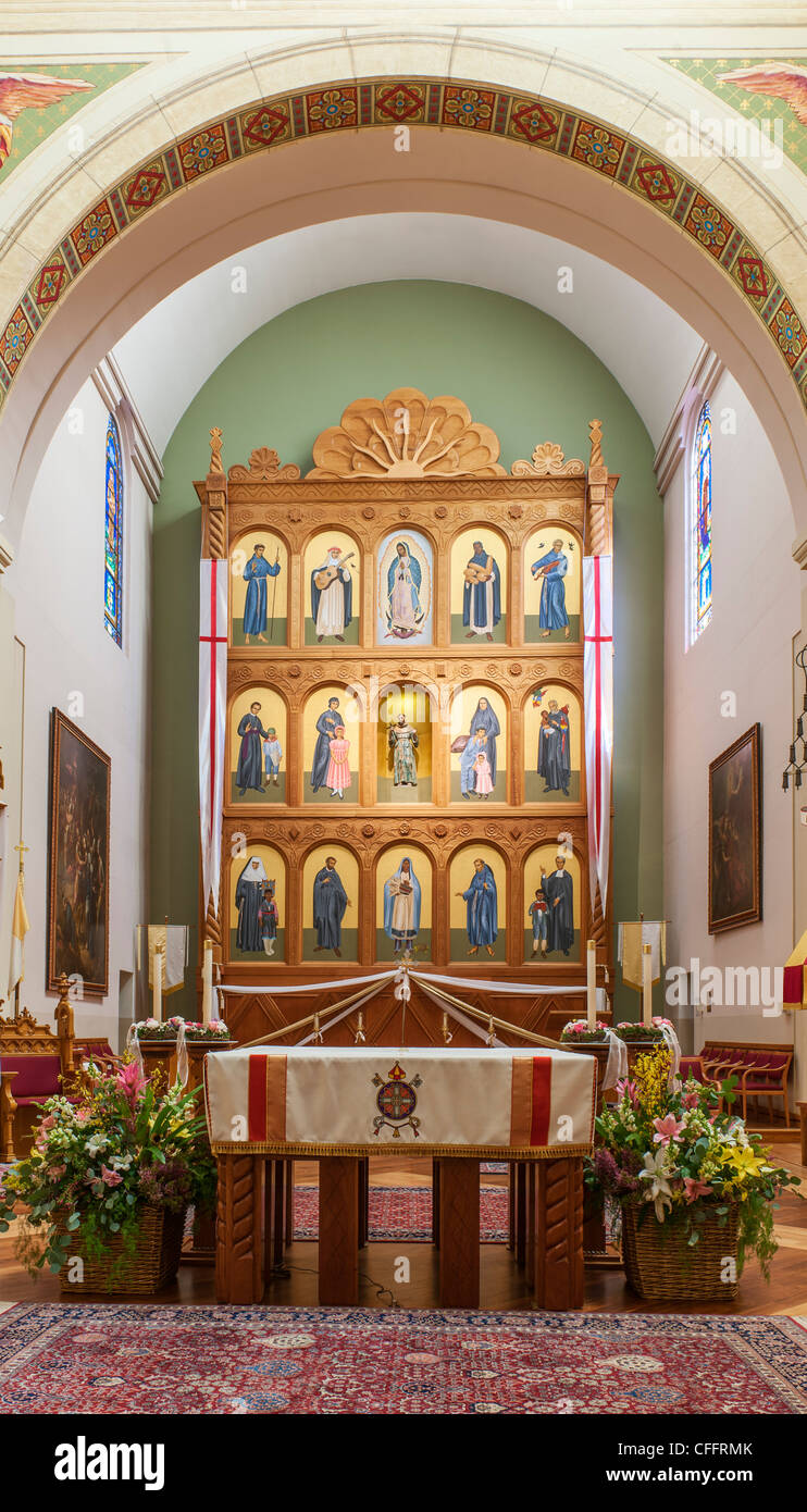 Saint François Assise Basilique Cathédrale, Santa Fe Banque D'Images