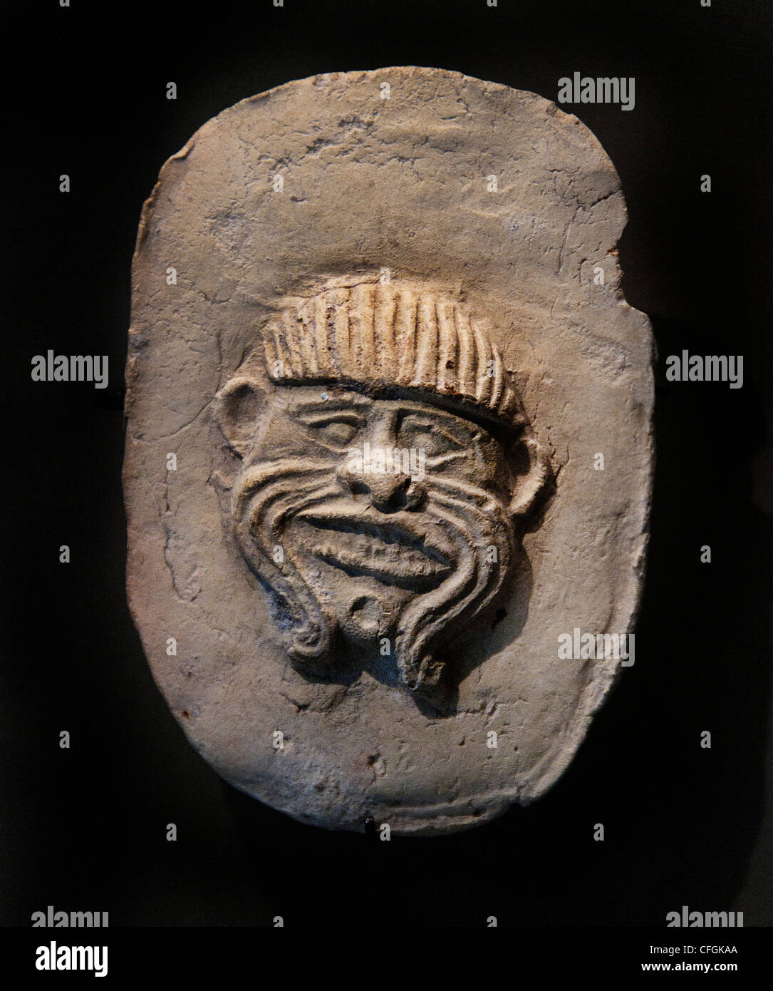 La Mésopotamie Eshnunna tête la moitié 2 deuxième millénaire BC 1500 l'Iraq Banque D'Images