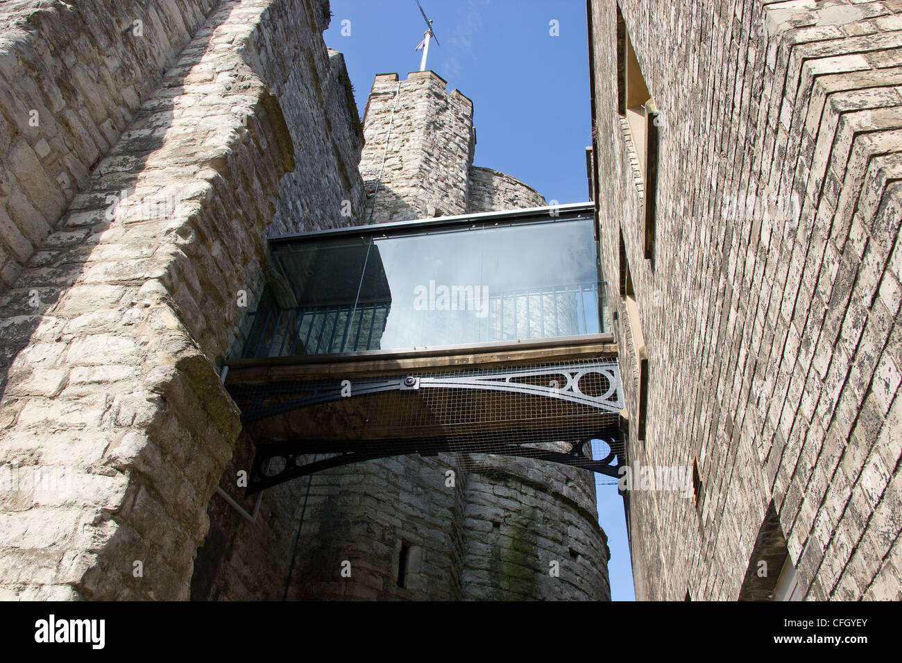 Canterbury Kent UK Westgate Towers Museum Banque D'Images