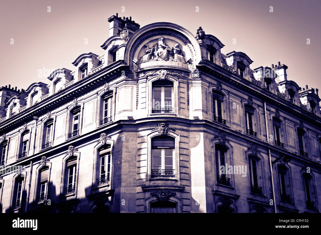 Appartement sur la Rive Gauche, Paris, France Banque D'Images