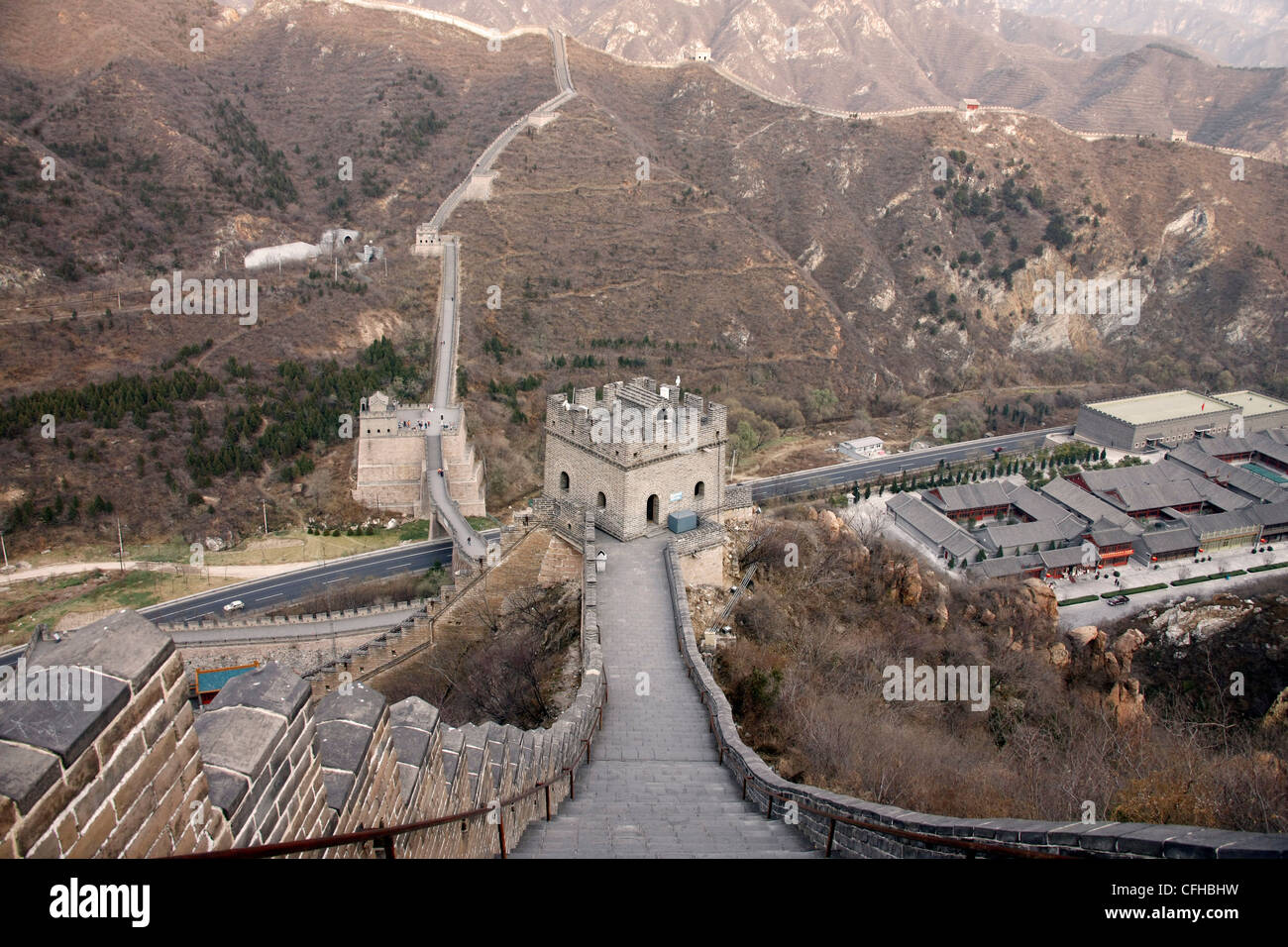 Grande Muraille de Chine Banque D'Images