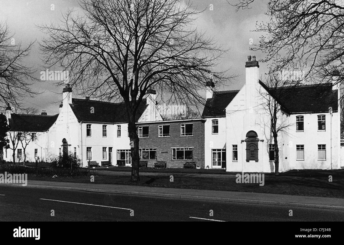 Maisons réaménagées, Cottage Homes, Amos Lane, Wednesfield, c 1960. Banque D'Images